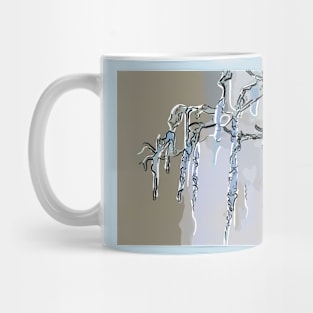 Catkins Over the Waterfall Mug